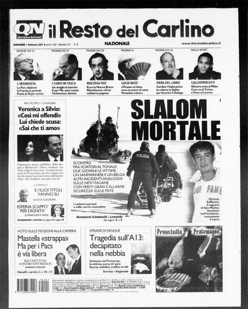 Il Resto del Carlino : giornale dell'Emilia